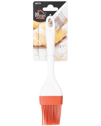 Maslovačka MagicHome, silikón, červená, 22x4,6x1,8 cm