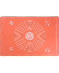 Podložka MagicHome, na cesto, silikónová, červená, 64x45 cm