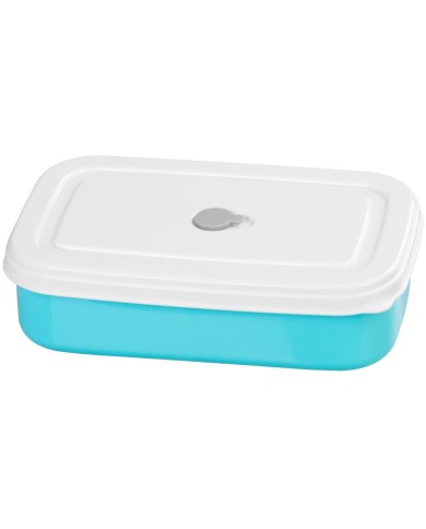 Obedár MagicHome, hranatý, 2 dielny, s vidličkou/lyžicou, 2x 1000 ml, 20,8x13,5x12,4 cm