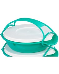 Obedár MagicHome, okrúhly, 4 dielny, farebný, 4x 1000 ml, 22,4x20,5x29,5 cm