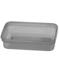 Obedár MagicHome, hranatý, s vidličkou/lyžicou, 1200 ml, 23x15x8,8 cm