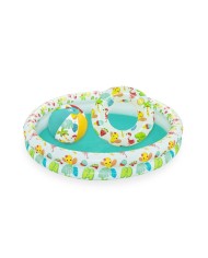 Bazénik Bestway® 51124, Play Pool Set, detský bazén, lopta, kruh, 122x20 cm