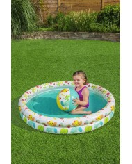Bazénik Bestway® 51124, Play Pool Set, detský bazén, lopta, kruh, 122x20 cm