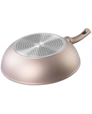 Panvica Wok MagicHome Coffee Brown Line, 28 cm