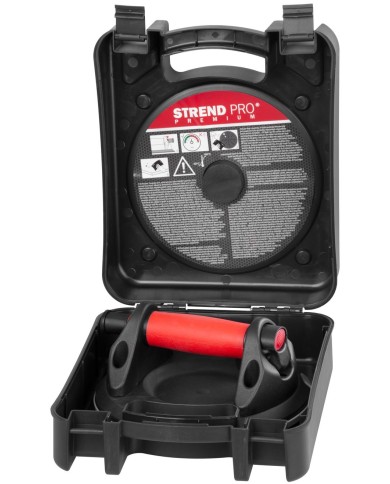 Držiak skla Strend Pro, prísavný, 1-kupolový, s manometrom, 20 cm, max. 150 kg