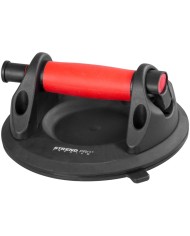 Držiak skla Strend Pro, prísavný, 1-kupolový, s manometrom, 20 cm, max. 150 kg