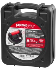 Držiak skla Strend Pro, prísavný, 1-kupolový, s manometrom, 20 cm, max. 150 kg