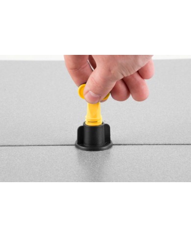 Sada nivelačná Strend Pro, 1x kľúč, 50x T-medzerník, 50x klobúčik