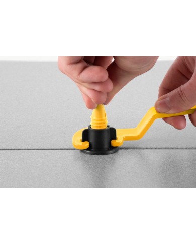 Sada nivelačná Strend Pro, 1x kľúč, 50x T-medzerník, 50x klobúčik