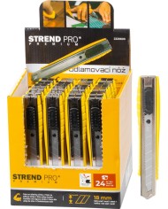 Nôž Strend Pro Premium, 18 mm, odlamovací, kovový