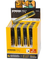 Nôž Strend Pro Premium, 18 mm, odlamovací, kovový