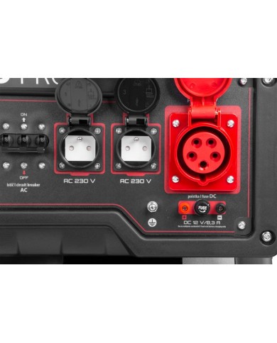 Elektrocentrála Strend Pro KM8000-A, 6,5/6.0 kW, s elektr. štartovaním, benzínová