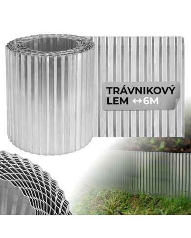 Lem Strend Pro Garden, 150 mm, L-6 m, trávnikový, kovový