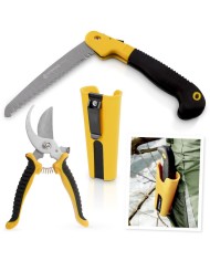 Sada Strend Pro, záhradné nožnice na konáre, pílka, púzdro, 3-dielna sada