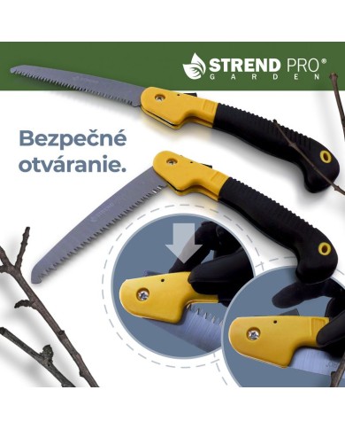 Sada Strend Pro, záhradné nožnice na konáre, pílka, púzdro, 3-dielna sada