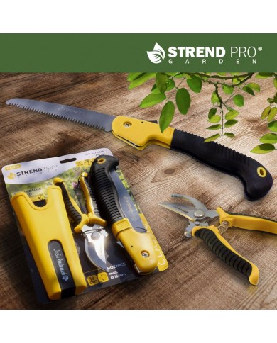 Sada Strend Pro, záhradné nožnice na konáre, pílka, púzdro, 3-dielna sada