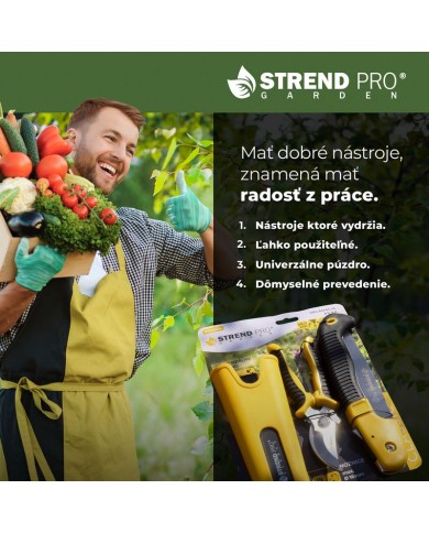 Sada Strend Pro, záhradné nožnice na konáre, pílka, púzdro, 3-dielna sada