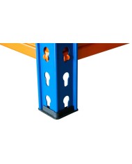 Regál Racks RAT60 HD, kovový, 4 police, 1800x1800x600 mm, max. 600 kg/polica