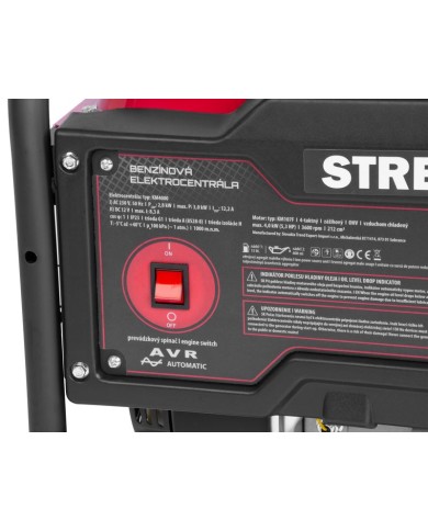 Elektrocentrála Strend Pro KM2500-A, 2,3/2.1 kW, benzínová