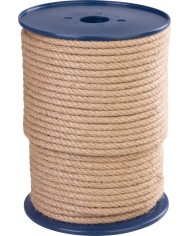 Lano Strend Pro Premium, jutové, prírodné, 8 mm, stáčané, L-100 m