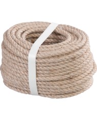 Lano Strend Pro Premium, jutové, prírodné, šnúra, 5 mm, stáčané, L-20 m