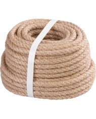 Lano Strend Pro Premium, jutové, prírodné, 8 mm, stáčané, L-20 m
