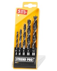 Sada vrtákov Strend Pro WD071, 5 dielna, 4-10 mm, Wood, do dreva