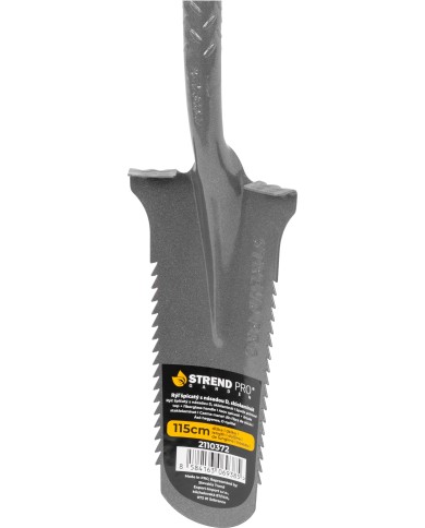 Rýľ Strend Pro Garden ErgoBULL, drenážny, so sklolaminátovou násadou D 1150 mm