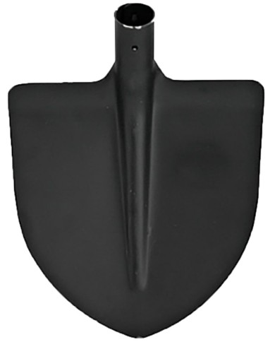 Lopata S510SL špicatá, čierna, bez násady, 265x270 mm