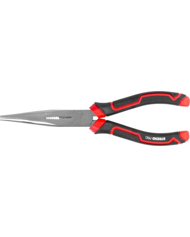 Kliešte Strend Pro Premium ComfortGrip DL412, 200 mm, s dlhými čeľusťami