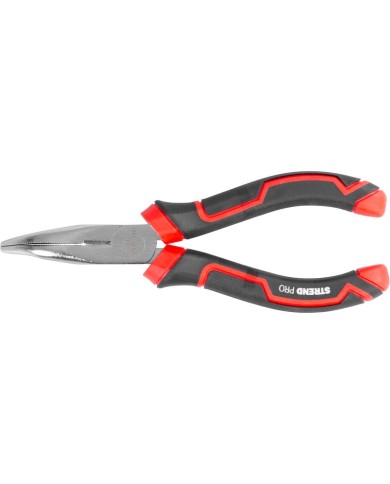 Kliešte Strend Pro Premium ComfortGrip DL413, 160 mm, so zahnutým nosom