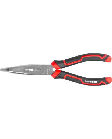 Kliešte Strend Pro Premium ComfortGrip DL413, 200 mm, so zahnutým nosom