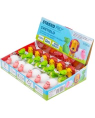 Svietidlo Strend Pro Keychain, kľúčenka, prívesok so zvukom, ovca/lev/drak, LED 5 lm