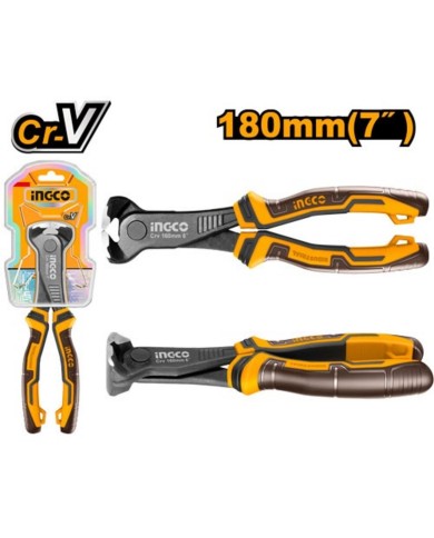 Kliešte štipacie čelné CrV 180mm INGCO INDUSTRIAL