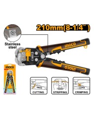 Kliešte automatické odizolovacie 210mm INGCO INDUSTRIAL