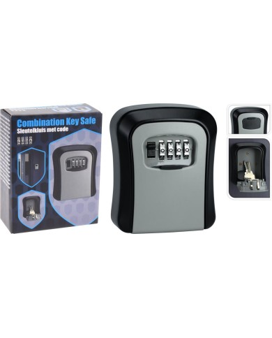 Zámok schránka bezpečnostná na kľúče 11,5x8,5x4 cm