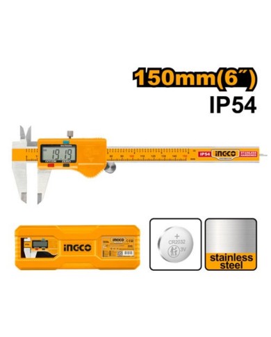 Meradlo posuvné digitálne 15mm/0,01mm INGCO