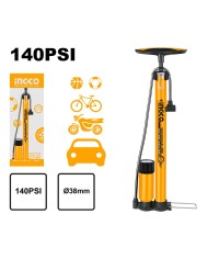 Pumpa ručná s manometrom 38x500mm INGCO KLC