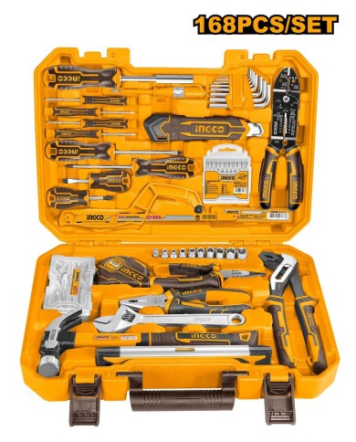 Náradie ručné sada 168ks v kufríku INGCO
