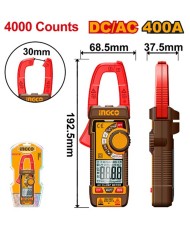 Multimeter digitálny kliešťový DC/AC INGCO
