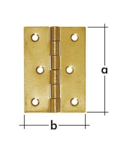 Záves kĺbový 40x40x1mm bal/100ks
