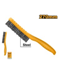 Kartáč oceľový 5-radový 270mm INGCO KLC