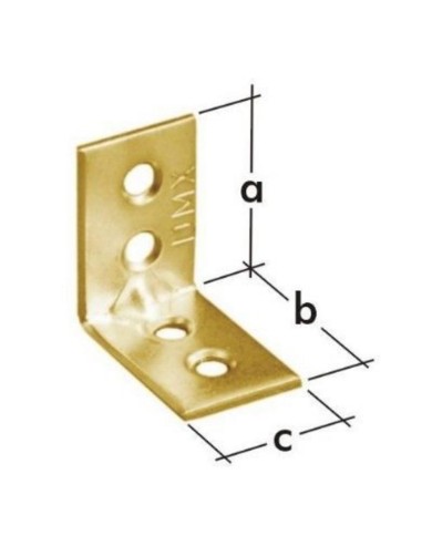 Uholník úzky 25x25x17x1,5 mm bal/50ks