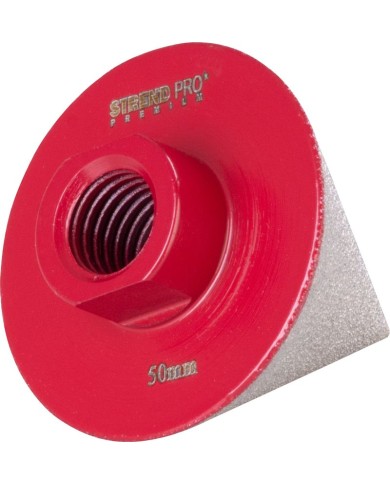 Fréza Strend Pro Premium DCB14, 0-50 mm, M14, korunka, ostrý kužeľ na opracovanie dier, diamant, professional