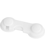 Poistka Strend Pro, detská, bezpečnostný zámok na dvierka a nábytok, plastová, nalepovacia, 9,7x3,7 cm