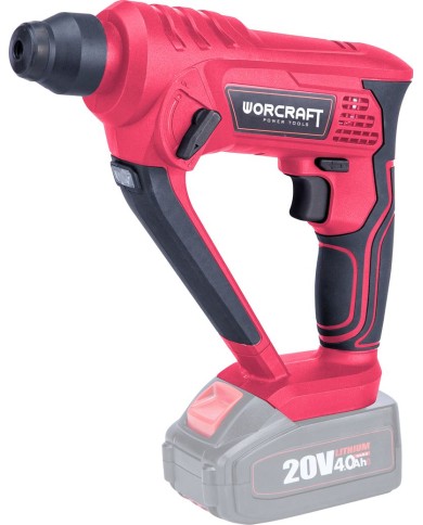 Kladivo Worcraft CRH-S20LiE, ShareSYS 20V, 1,5 J, SDS+, vŕtacie, bez aku a nabíjačky