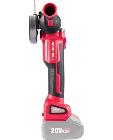 Brúska Worcraft CAG-S20LiBH ShareSYS, 125 mm, uhlová, 20V Li-ion, bezuhlíková