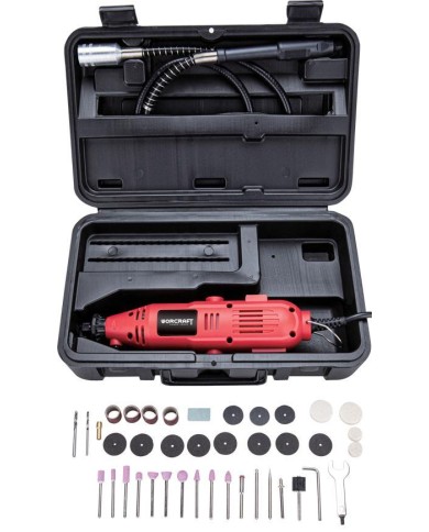 Brúska Worcraft EMG01-42, 135W, mini, priama, vŕtanie a brúsenie