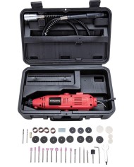 Brúska Worcraft EMG01-42, 135W, mini, priama, vŕtanie a brúsenie