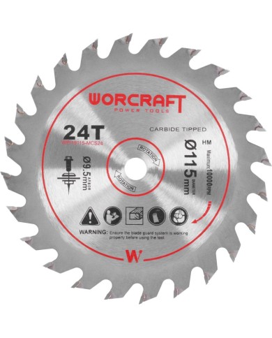 Kotúč pre Worcraft CMCS-S20LiB, 115x9,5 mm, 24T, pílový